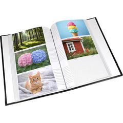 Valokuva-albumi 300 kuvaa liimattu