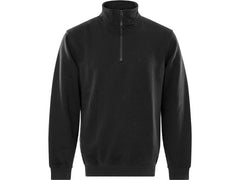 Sweatshirt halfzip FRISTADS 1737 sv S Primmeshiper