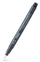 Fineliner Pentel POINTLINER 0,5 svart - Primmeshiper