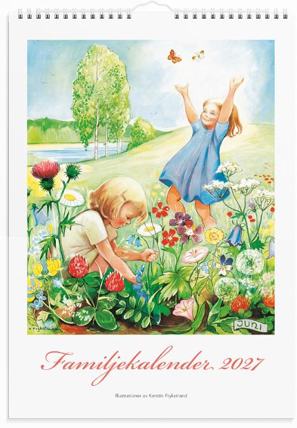 Familjekalender Kerstin Frykstrand 2027