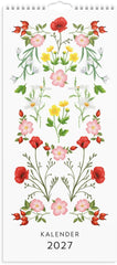 Väggkalender Lilla Blomsterkal 2027