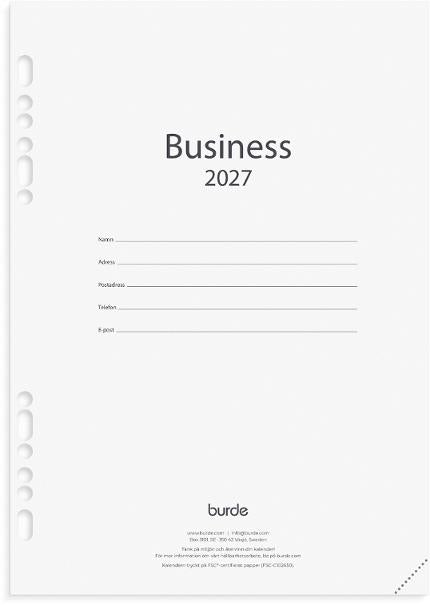 Business kalendersats 2027