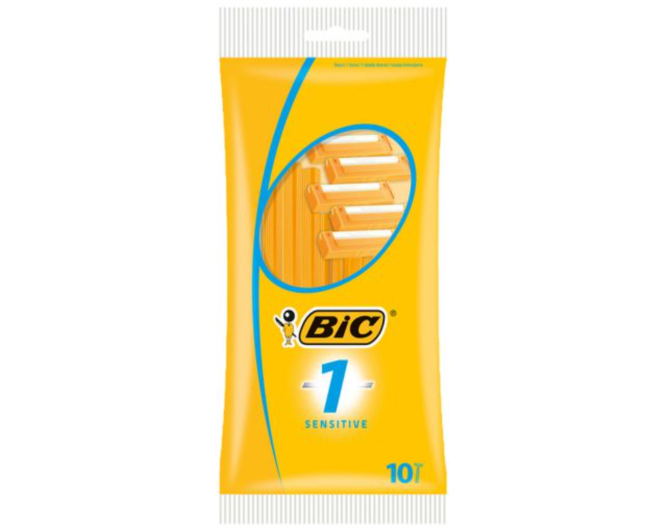 Rakhyvel BIC Sensitive 1-blad 10/fp - Primmeshiper