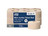 Toalettpapper TORK Adv T2 natur 12/fp - Primmeshiper