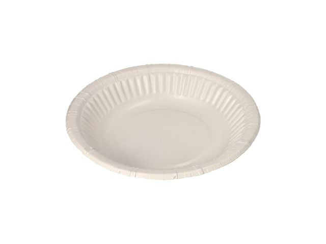 Tallrik PAPSTAR djup Ø190x30mm vit 12/fp - Primmeshiper