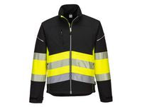 Varselsoftshell 3L PW375 Hi-Vis Kl 1 XL - Primmeshiper