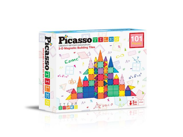Picasso magnetset 101 delar Primmeshiper