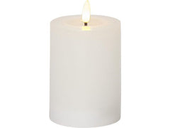 Blockljus STAR T Flamme LED 12,5cm beige Primmeshiper