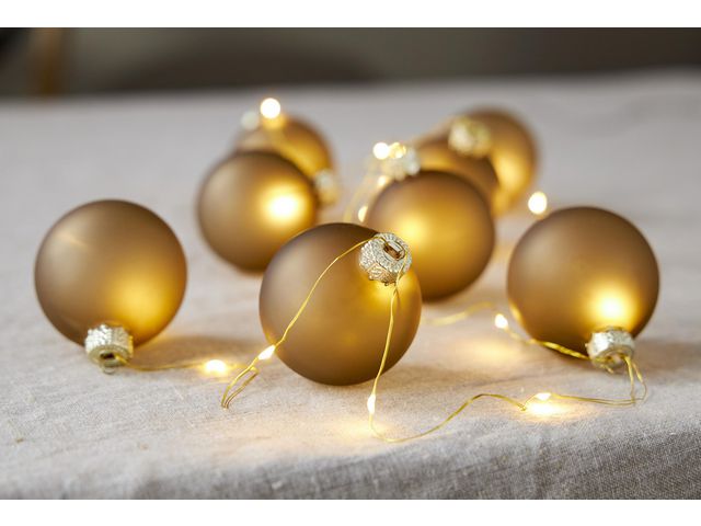 Ljusslinga Bliss 160cm guld - Primmeshiper