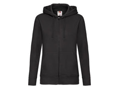 Zip Hoodie FRUIT dam svart XL - Primmeshiper