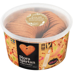 GILLE piparkakut suuret sydämet 450g