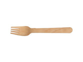 Bestick Gaffel vaxat trä 16cm 100/fp - Primmeshiper