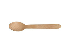 Bestick Matsked vaxat trä 16,5cm 100/fp - Primmeshiper