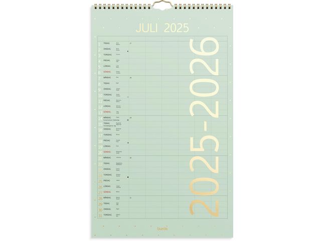 Familjekalender 25/26 color - Primmeshiper