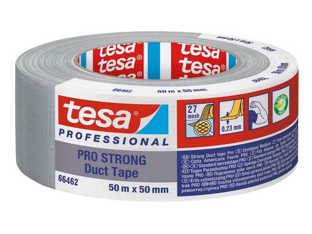 Vävtejp TESA PRO STRONG 50mmx50m silver - Primmeshiper