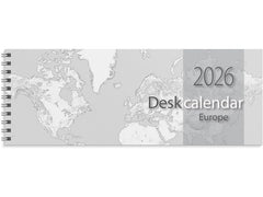 Desk calendar Europe 2026 Primmeshiper