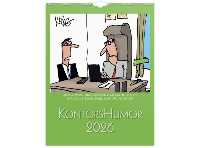 Väggkalender Kontorshumor 2026 Primmeshiper