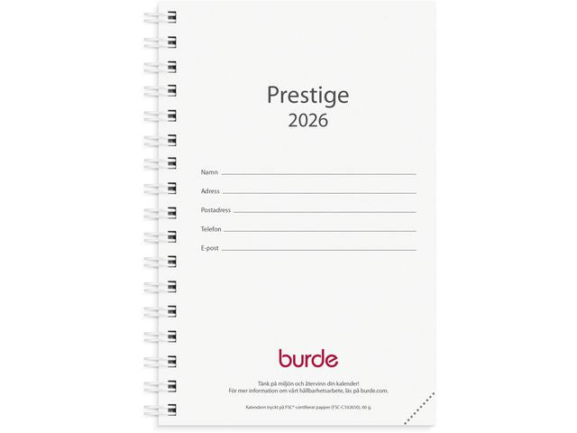 Kalender Prestige refill 2026 Primmeshiper