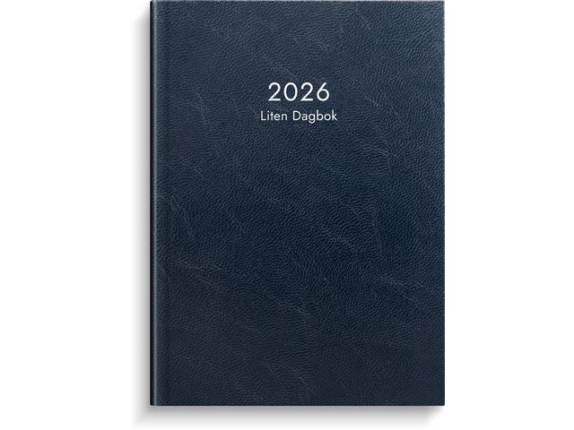 Liten Dagbok 2026 blå Primmeshiper