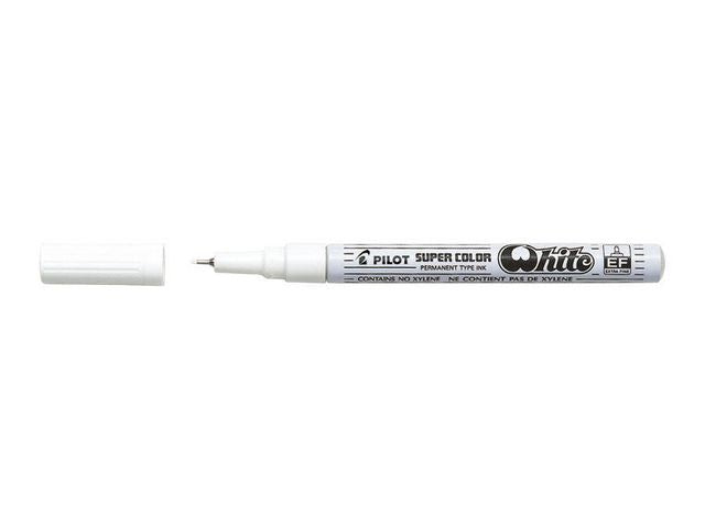 Märkpenna PILOT Super Color EF vit - Primmeshiper