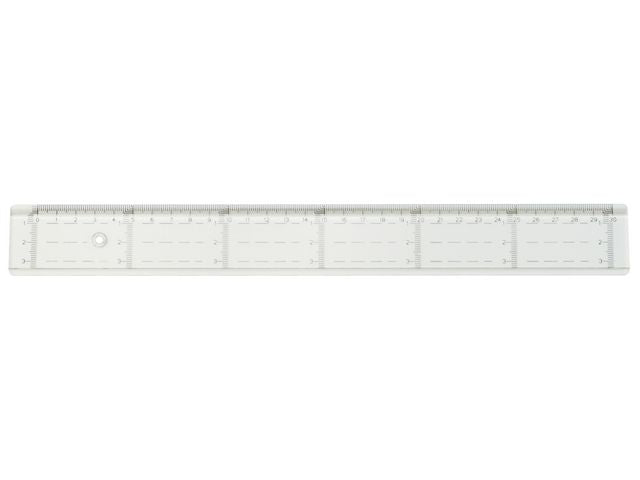 Linjal tvärgraderad 20cm - Primmeshiper