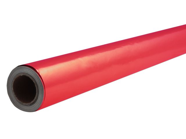 Metallpapper 50cmx10m röd - Primmeshiper