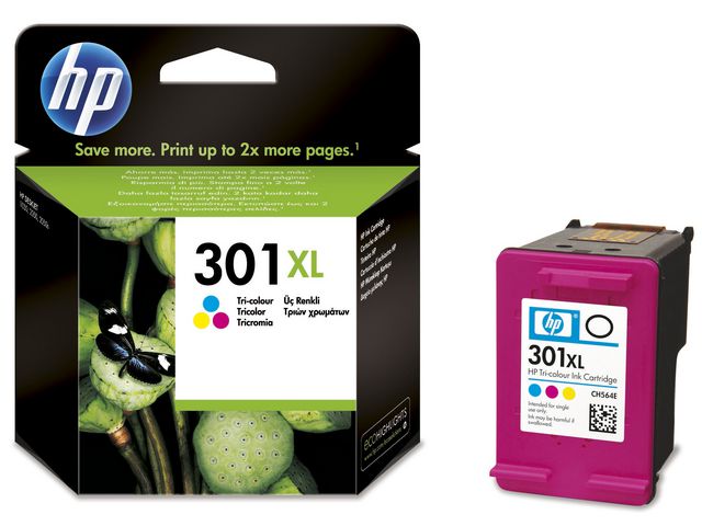 Bläckpatron HP CH564EE 301XL färg - Primmeshiper