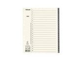 Pappregister Servo System A4+ 1-20 grå - Primmeshiper