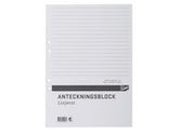 Anteckningsblock A4 100 blad hål TF linj - Primmeshiper