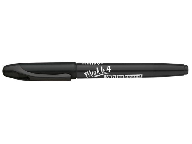 Whiteboardpenna MARVY Markit rund svart - Primmeshiper
