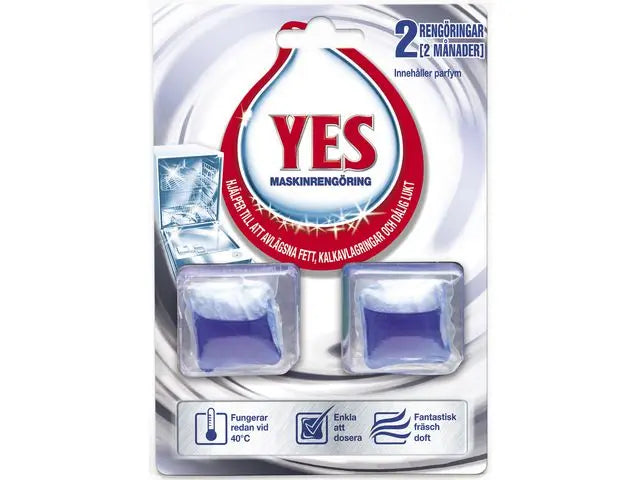 Diskmaskinsrengöring YES Power Clean 2p - Primmeshiper