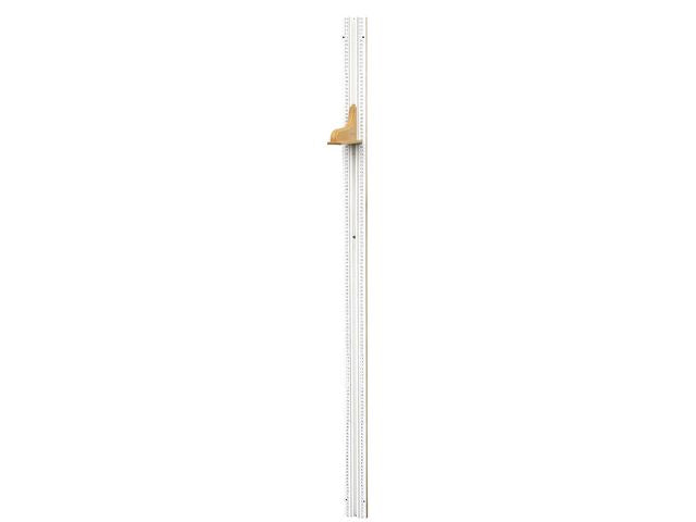 Längdmätare väggmodell trä 70-205cm - Primmeshiper