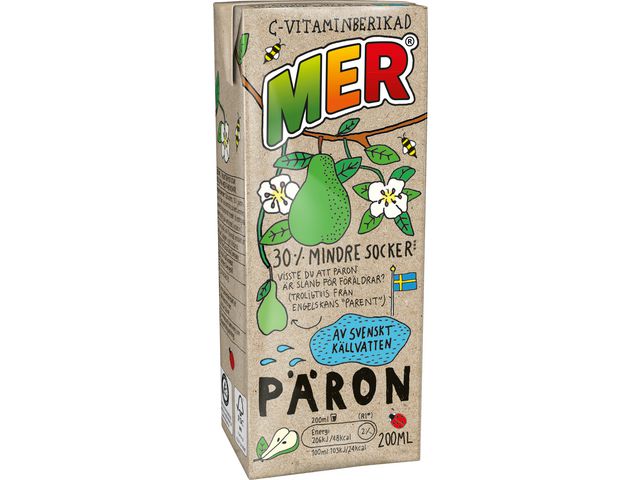 Fruktdryck MER Päron 20cl - Primmeshiper
