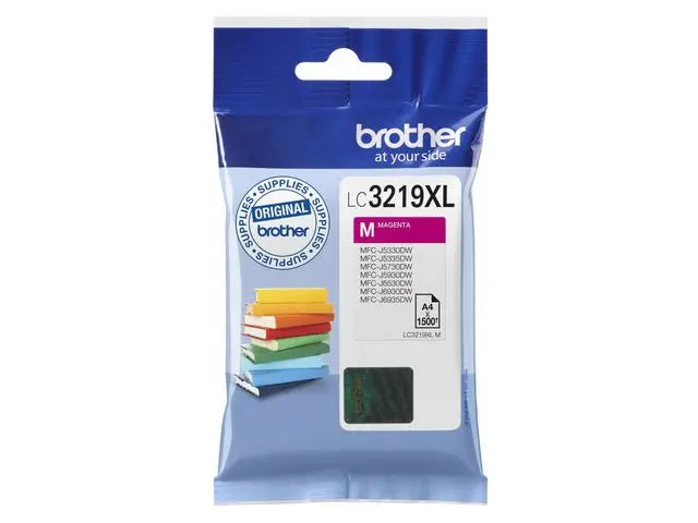 Bläckpatron BROTHER LC3219XLM magenta - Primmeshiper