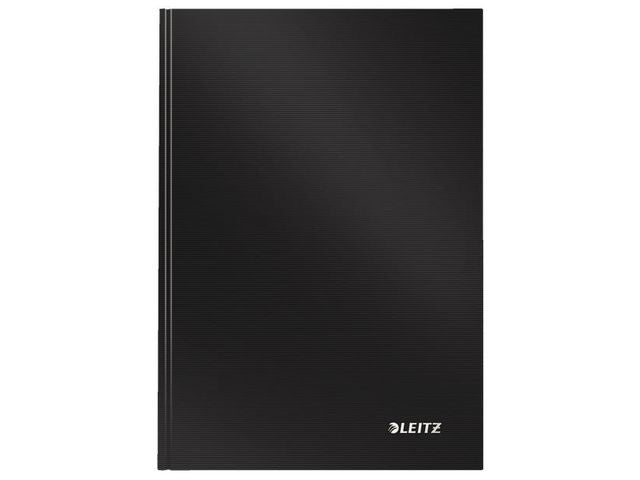 Ant.bok LEITZ Solid A5 H linj 80bl svart - Primmeshiper