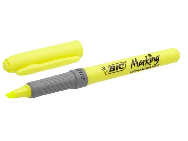 Överstrykningspenna BIC Grip 5/fp Primmeshiper