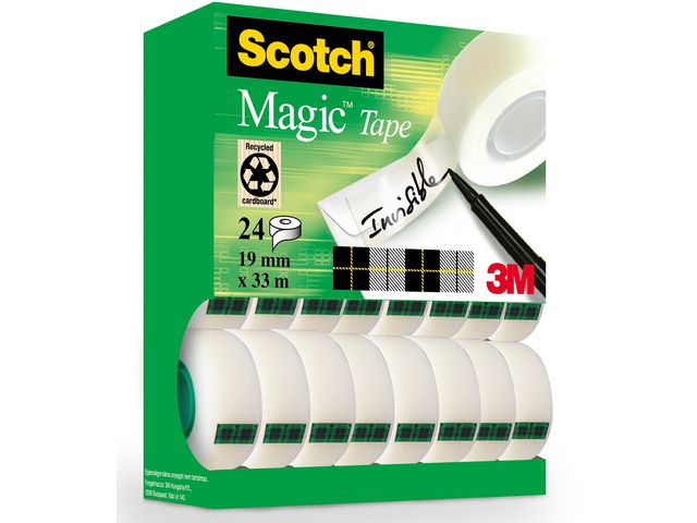 Dokumenttejp SCOTCH 810 19mmx33m - Primmeshiper