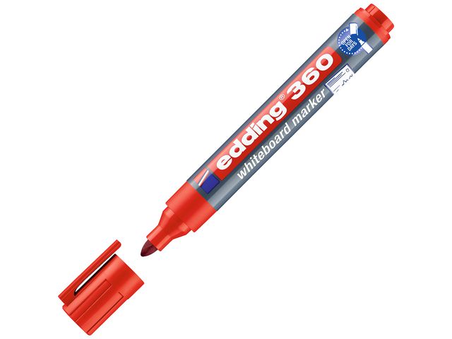 Whiteboardpenna EDDING 360 röd - Primmeshiper