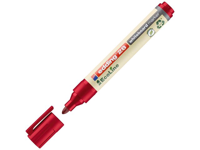 Whiteboardpenna EDDING Eco 28 röd - Primmeshiper