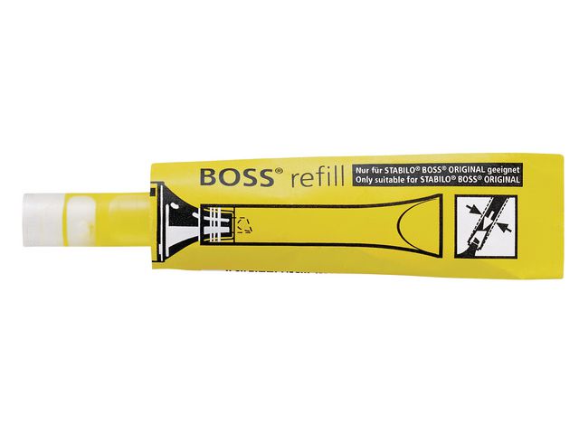 Refill STABILO Boss Original gul - Primmeshiper