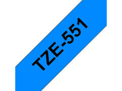 Tape BROTHER TZE551 24mm svart på blå - Primmeshiper