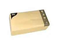 Servett 1-lags 33x33cm creme 500/fp - Primmeshiper