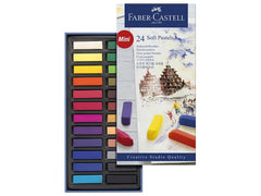 Torrpastellkritor FABER 24 färger - Primmeshiper