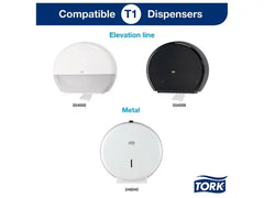 Toalettpapper TORK Adv T1 2-lag 360m - Primmeshiper