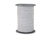 Glitterband 10mmx100m silver - Primmeshiper