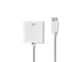 Adapter NEDIS HDMI-VGA/3,5mm 0,2m vit - Primmeshiper