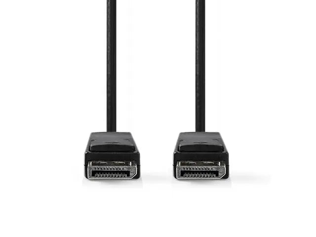 Kabel NEDIS DP hane - DP hane 2m svart - Primmeshiper