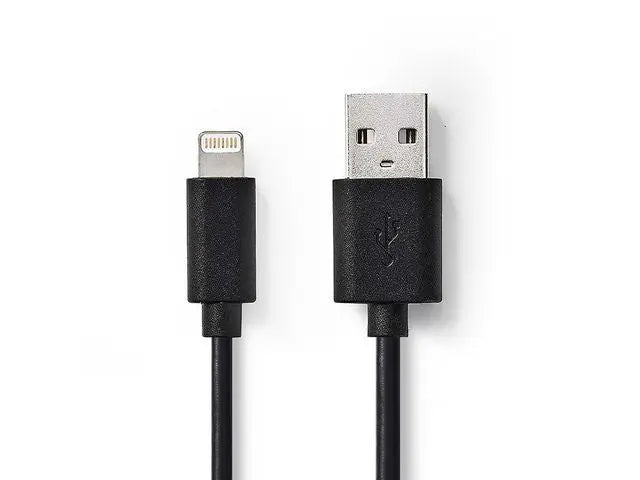 Kabel NEDIS Lightning - USB A 2m svart - Primmeshiper