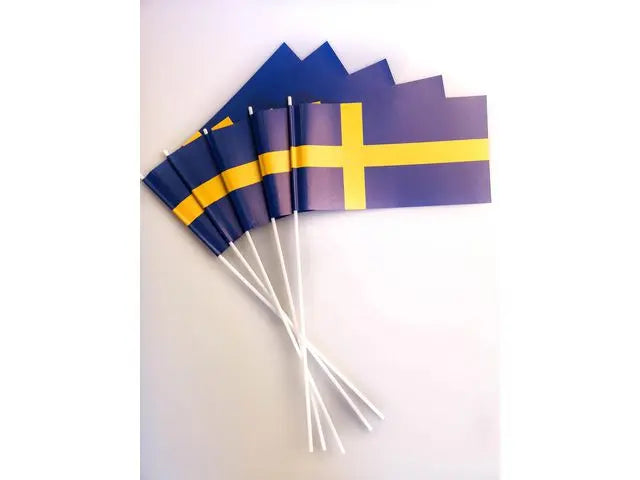 Svenska flaggan på pinne 50/fp Primmeshiper
