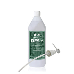 Handdesinfektion LIV Des75 med pump 1L Primmeshiper